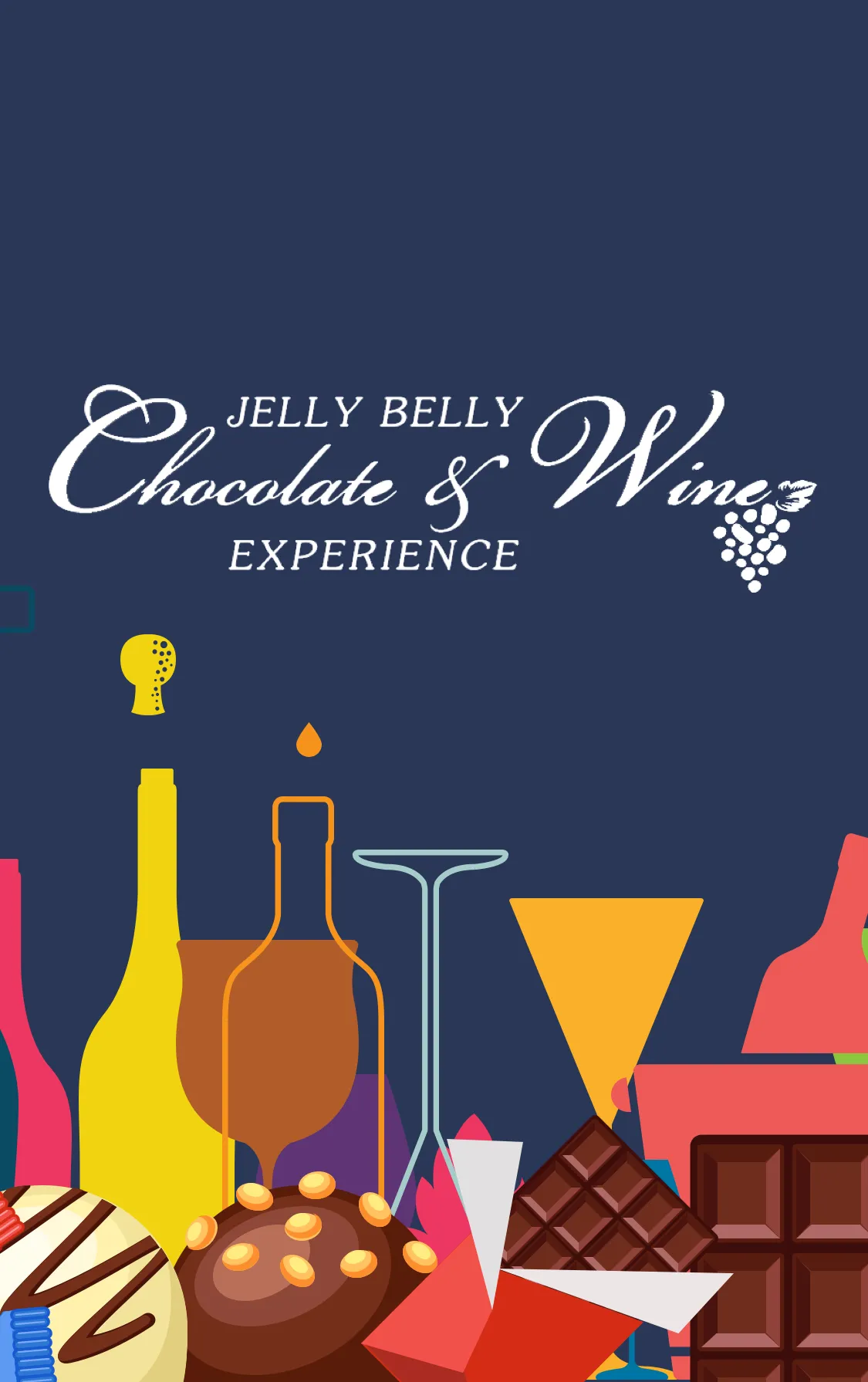 Jelly Belly Chocolate and Wine Experience