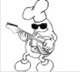 Mr.Jelly Belly playing Guitar